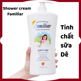 Sữa tắm Familiar Goat's Milk 1.200ml tinh chất sữa dê nguyên chất