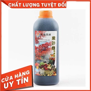 Siro - syrus đường đen nhập khẩu fengxiang - đường đen nắp đỏ chai 1.3kg