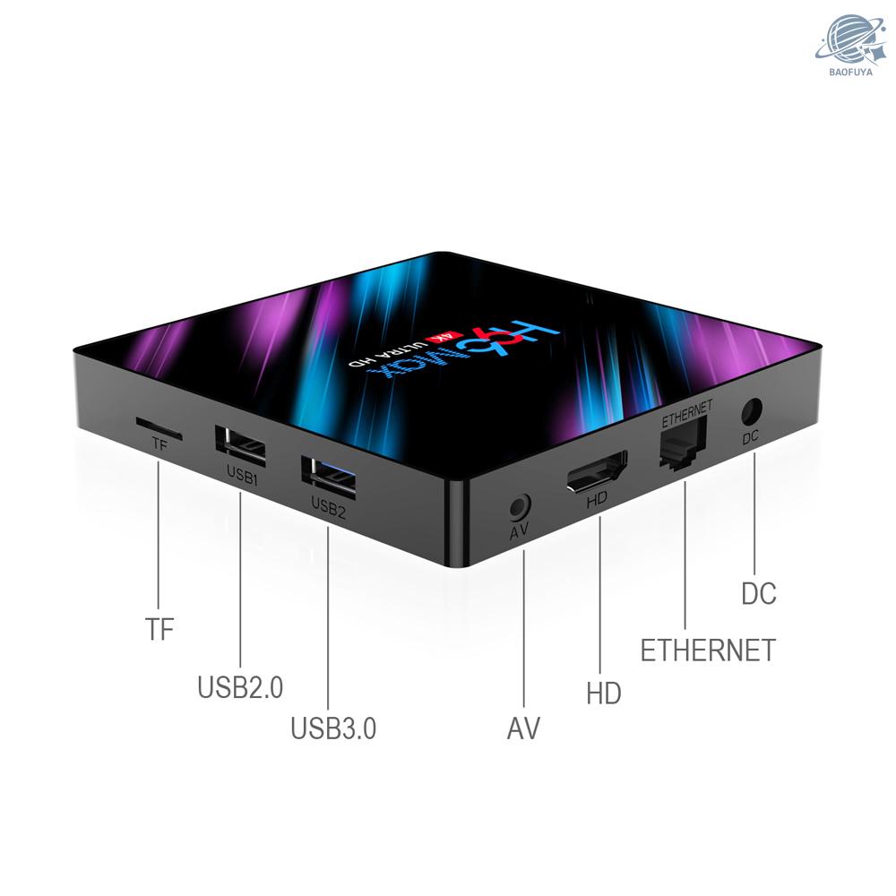 Tv Box H96 Max Smart Android 10.0 Rk3318 Lõi Tứ 64 Bit Uhd 4k Vp9 H.265 2gb / 16gb 2.4g / 5g Wifi4.0 Hd Media Player