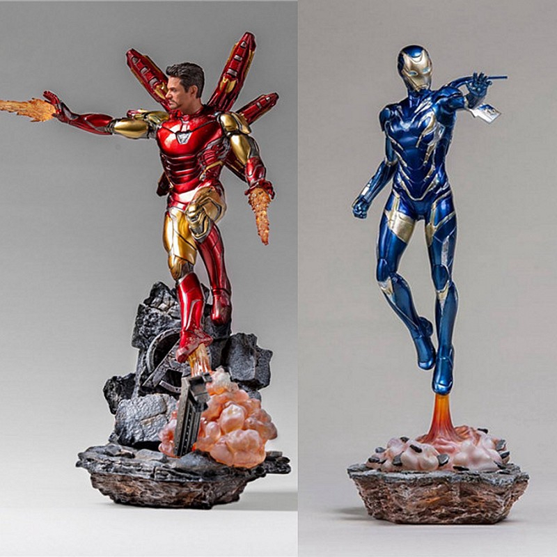 Mô hình Figure Marvel Avengers Ironman Spiderman Captain America Marvel Thanos Loki Black Widow Panther Strange - Kunder