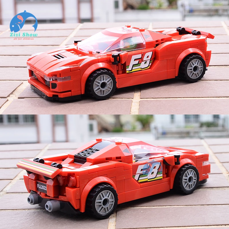 FERRARI Bộ Đồ Chơi Lắp Ráp Xe Đua Tốc Độ Cao Cho Bé -Koenigsegg Đồ chơi lắp ráp DIY cho bé trai