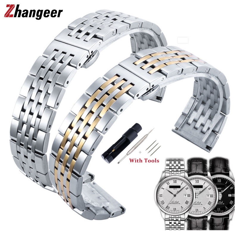 Dây Đồng Hồ Bằng Thép Không Gỉ 12mm 14mm 16mm 18mm 19mm 20mm 21mm 22mm