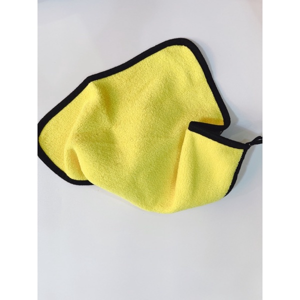 Khăn 3M lau xe đa năng 2mặt vàng & xám thấm hút nước tốt kích thước 30x30cm