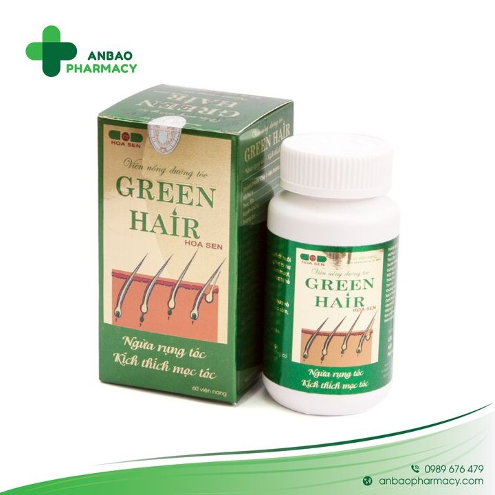 [Mã FMCGLOC giảm 5% đơn 250K] Viên Uống Dưỡng Tóc Green Hair | BigBuy360 - bigbuy360.vn