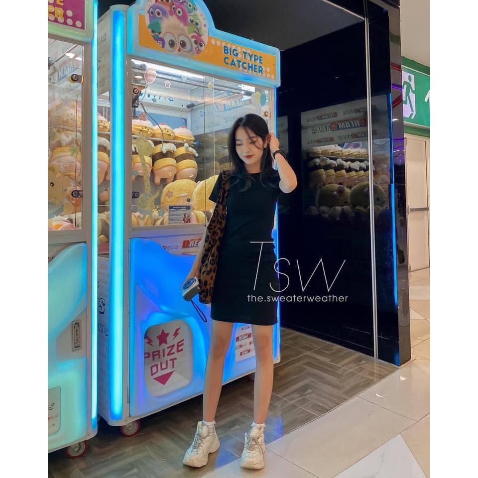 [Mã SKAMA06 giảm 8% tối đa 50K đơn 250K] Váy BODY ZIP cổ tròn (Kèm ảnh thật,video) | BigBuy360 - bigbuy360.vn