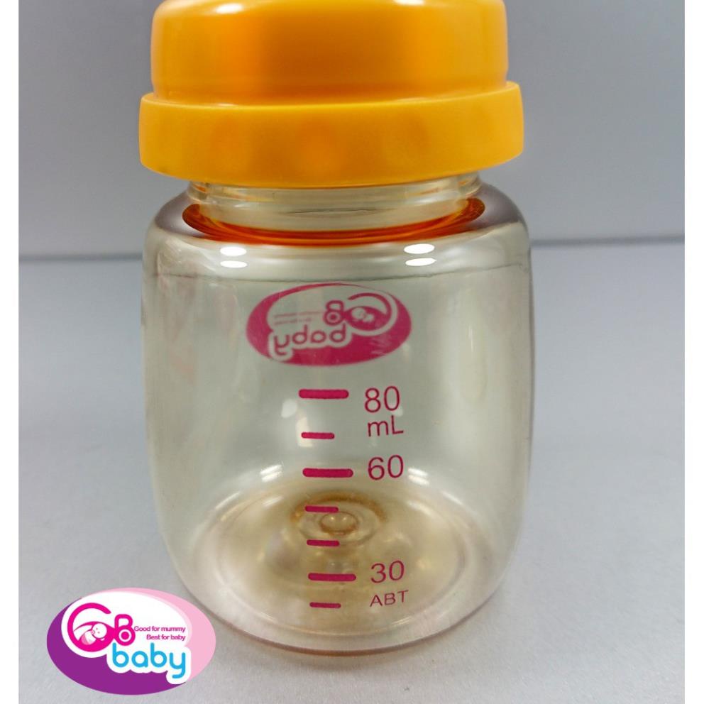 Bình sữa PPSU cổ hẹp GB-Baby dung tích 80ml 120ml 270ml tặng núm ty và van chống sặc sữa cho bé