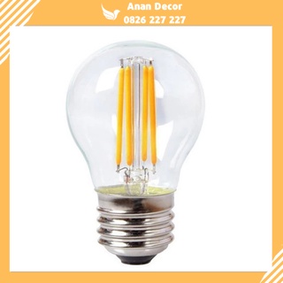 Bóng đèn led edison G45 ánh sáng vàng 4w