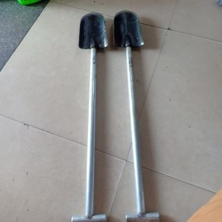 XẺNG XÚC ĐẤT CÁN SẮT MẠ KẼM, LOẠI NHỎ, DÀI 80CM, MỐI HÀN RẤT CHẮC CHẮN