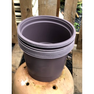 Bộ 10 chậu nhựa trồng cây kích thước fi 200 x 150 mm