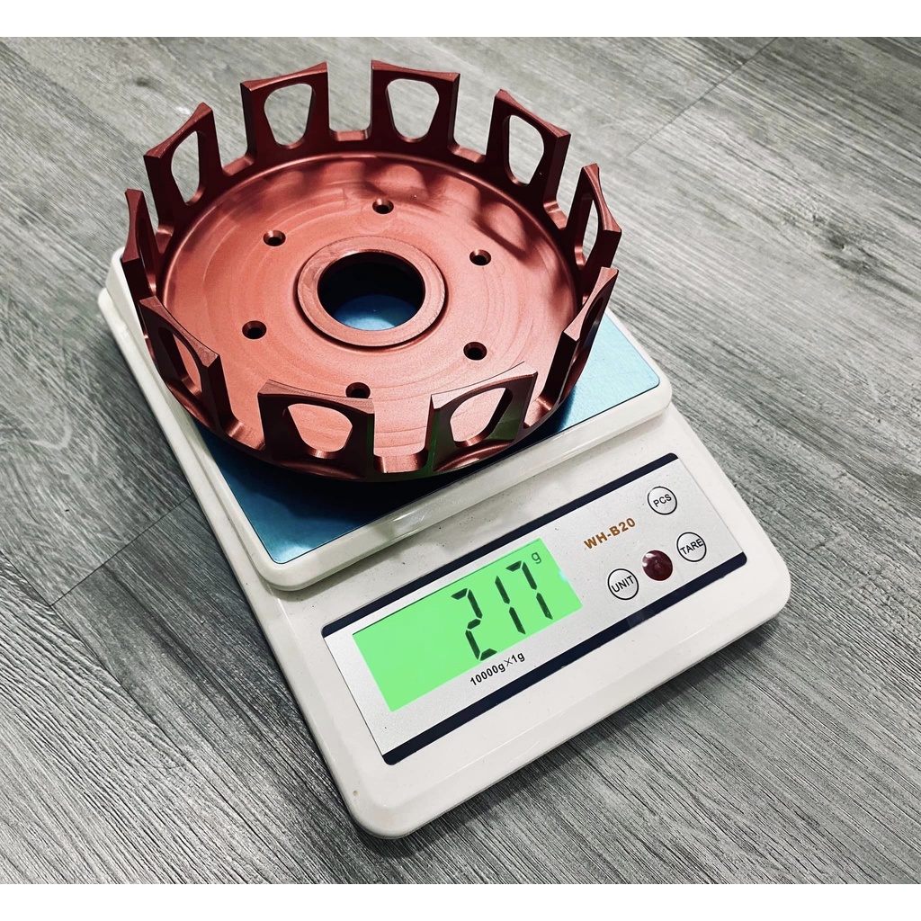 Chuồng heo / đế nhôm nồi 6 lò xo ex135 - ex150 / 155 OTTO fasstek
