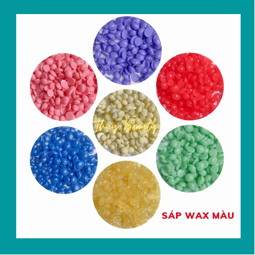 Sáp Wax Lông Nóng Hạt Đậu Hard Beans  ⚡FREESHIP + TẶNG QUE⚡ Waxing Râu, Tay, chân, nách, body, an toàn tại nhà