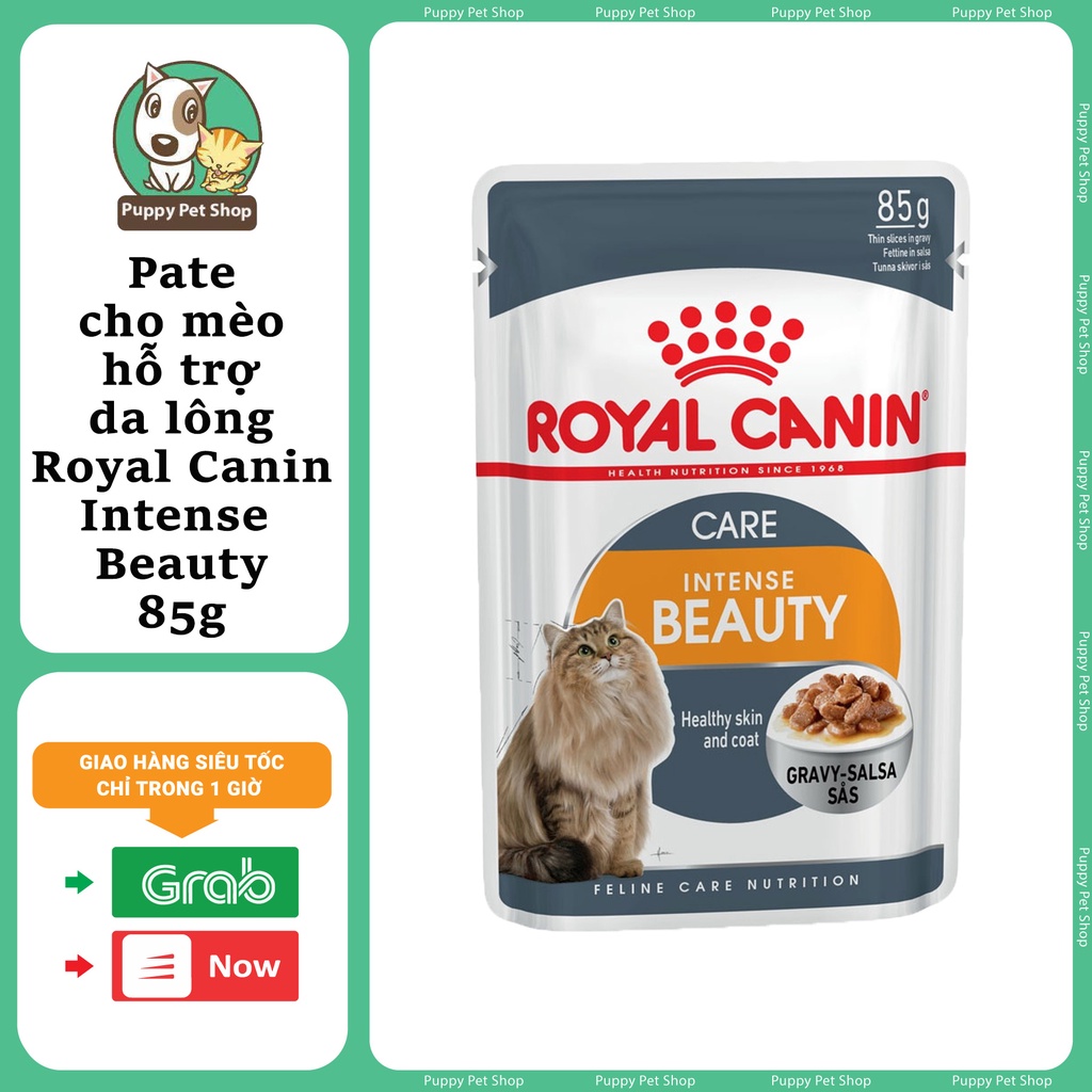 Pate Royal Canin Intense Beauty cho mèo (Đẹp da và lông) 85g