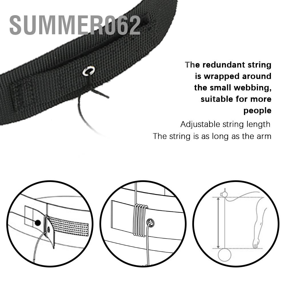 [Hàng Sẵn] 4 Quả bóng Đầu tập luyện Boxing ‑ Có gắn Thiết bị thể dục thể thao Pu Foam có thể điều chỉnh 【Summer062】