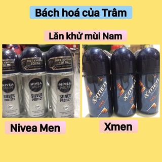 Lăn khử mùi Nam Xmen Fire 50ml/ Nivea Men 50ml