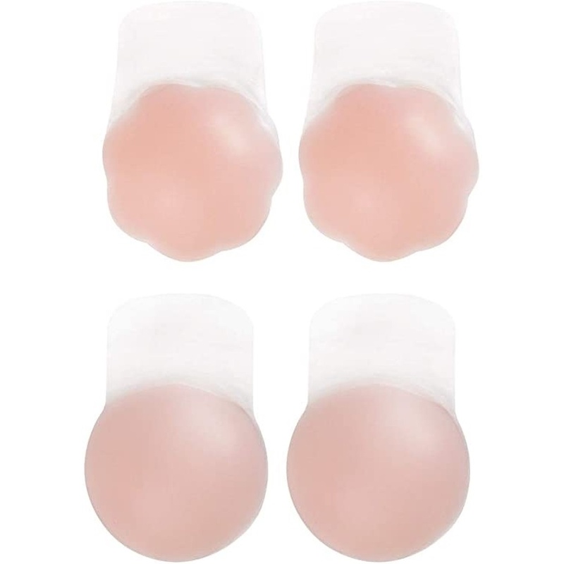 Bộ 2 Miếng Dán Ngực Bằng Silicon Có Thể Tái Sử Dụng Cho Nữ Ốp