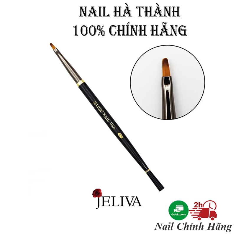 Cọ vẽ nail, Cọ tán vân đá vẽ móng nail cao cấp Jeliva Chính Hãng số 03