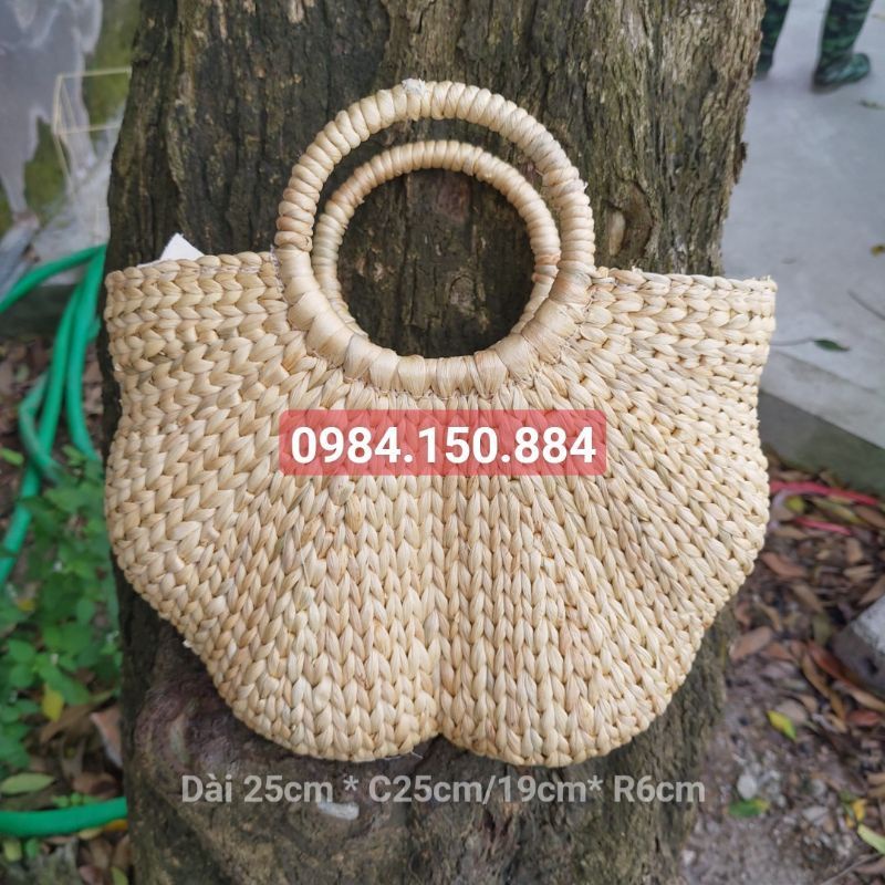 Túi cói lục bình hình