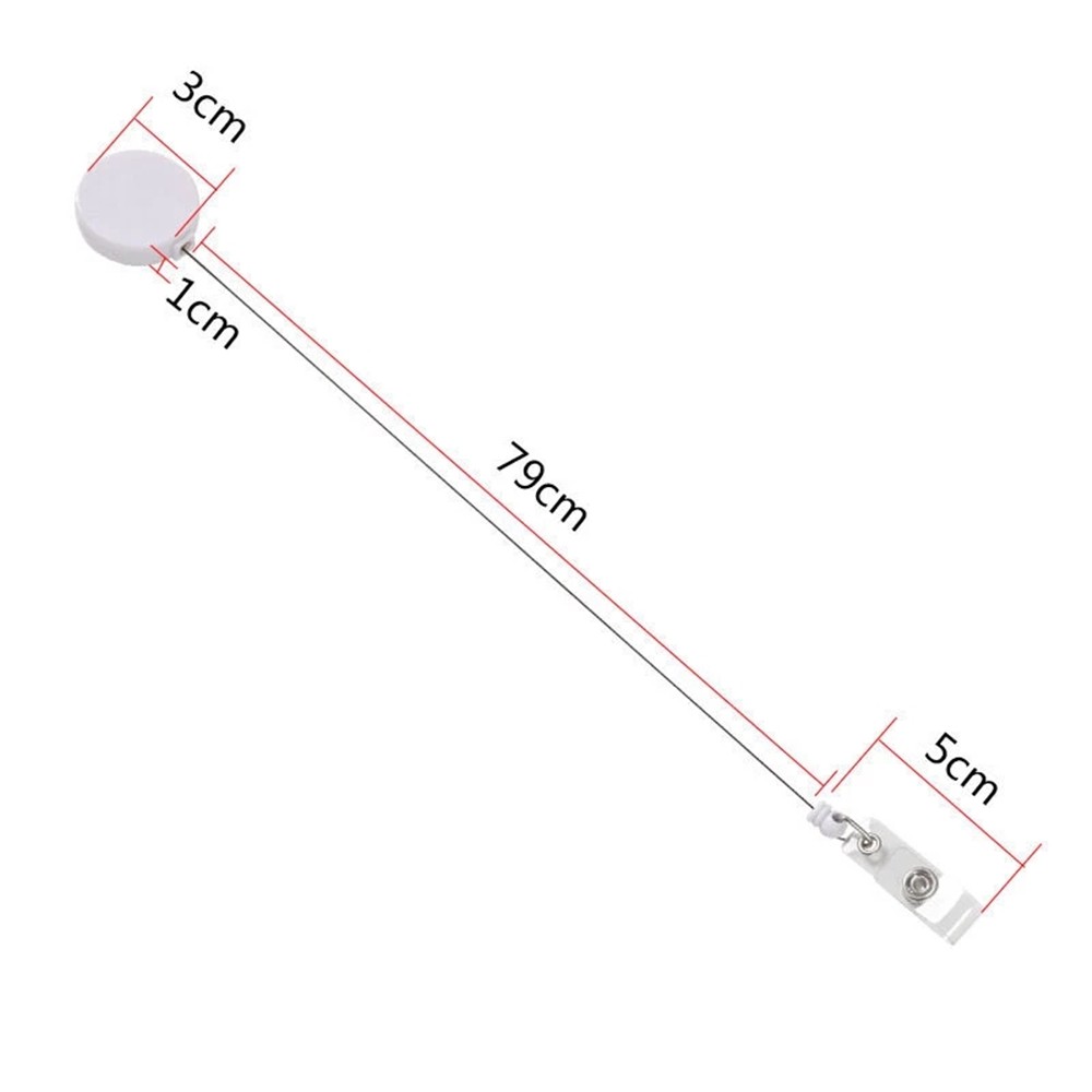 Dây Đeo Thẻ ID/Thẻ Tên Họa Tiết Sáng Tạo LLOYD1 Có Thể Thu Gọn Tiện Lợi Cho Bác Sĩ/ Y Tá