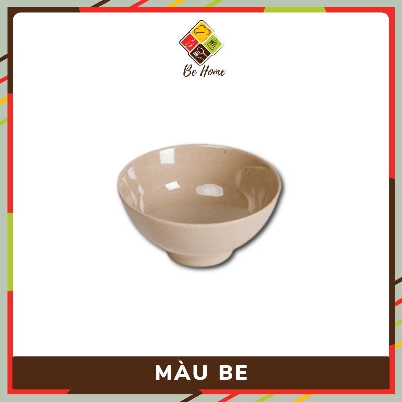 Bát ăn cơm melamine BEHOME Tô nhựa ăn cơm Thân Thiện Chịu Nhiệt Độ Cao  Bát nhựa Ăn Cơm Cao Cấp Hàn Quốc [COMBO 10 BÁT]