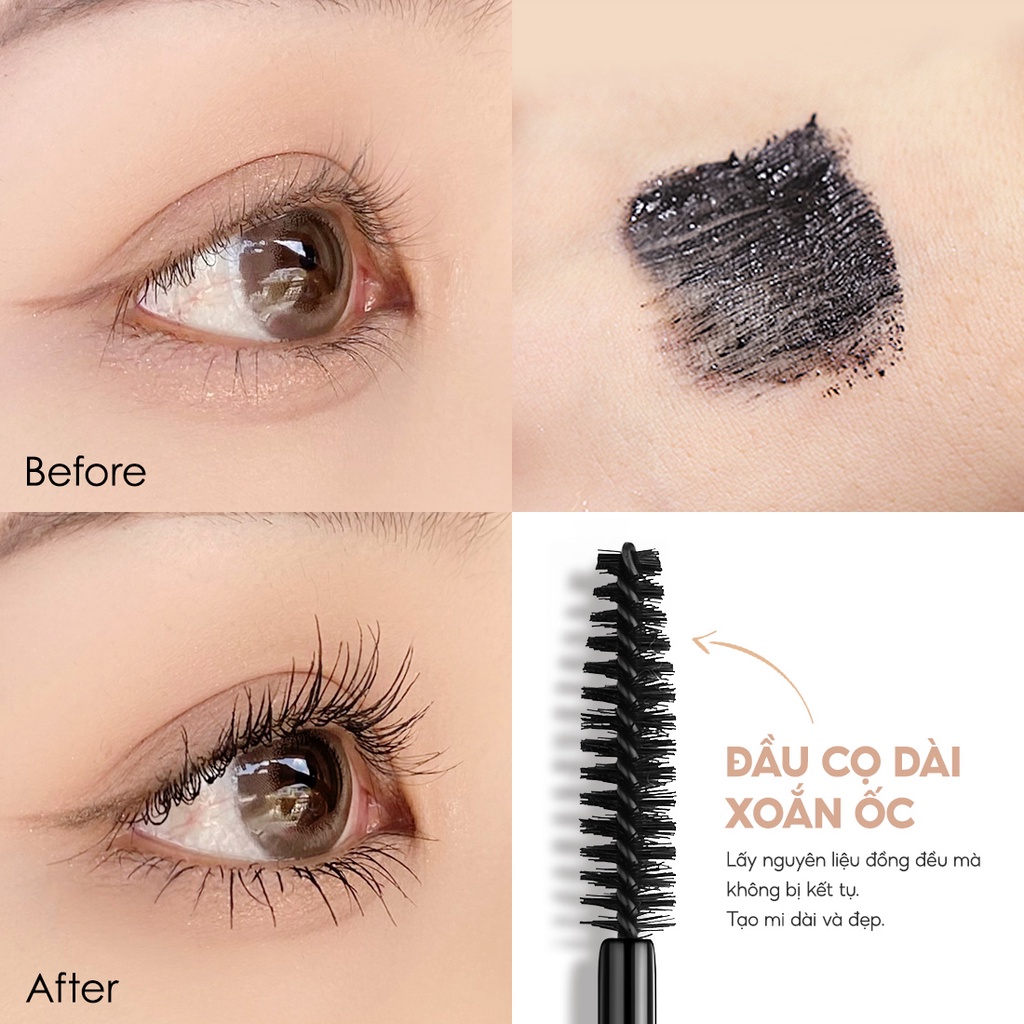 Mascara Carslan 6g Chuốt Dài Lông Mi Đa Công Dụng