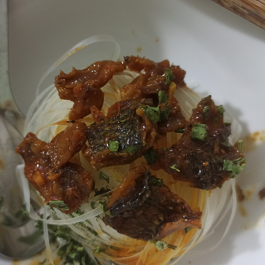 Bánh Đa Cá Rô Đồng Ăn Liền Garlica (110g) [Ảnh chụp thật]