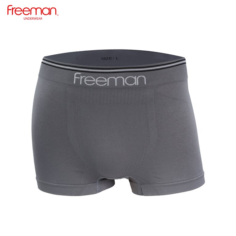 Quần lót boxer seamless hiệu FREEMAN [Combo 5] 6512
