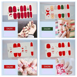 Dán móng tay Họa tiết Giáng Sinh