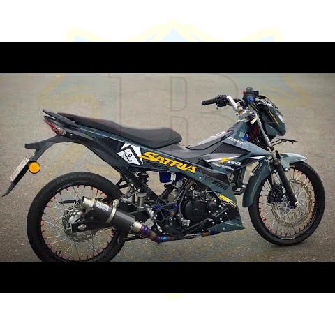 ( Quí khách vui lòng mang ra tiệm cho thợ dán ) Tem satria fi king