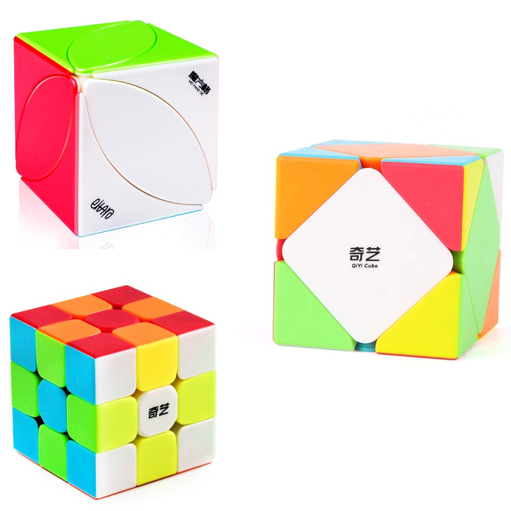 QIYI Khối Rubik 3x3 &amp; Qiiyi Qicheng Skewb