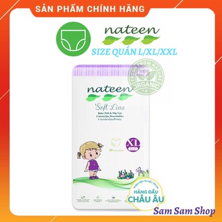 [ Bỉm NATEEN ] Bỉm/tã hữu cơ cao cấp CHÂU ÂU đủ size Quần M60/L54/XL48/XXL42