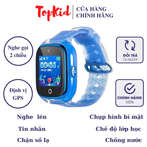 Đồng hồ thông minh cho bé Wonlex KT01 - Định vị, Nghe gọi 2 chiều, Chống nước - Chính hãng - Bảo hành 12 tháng