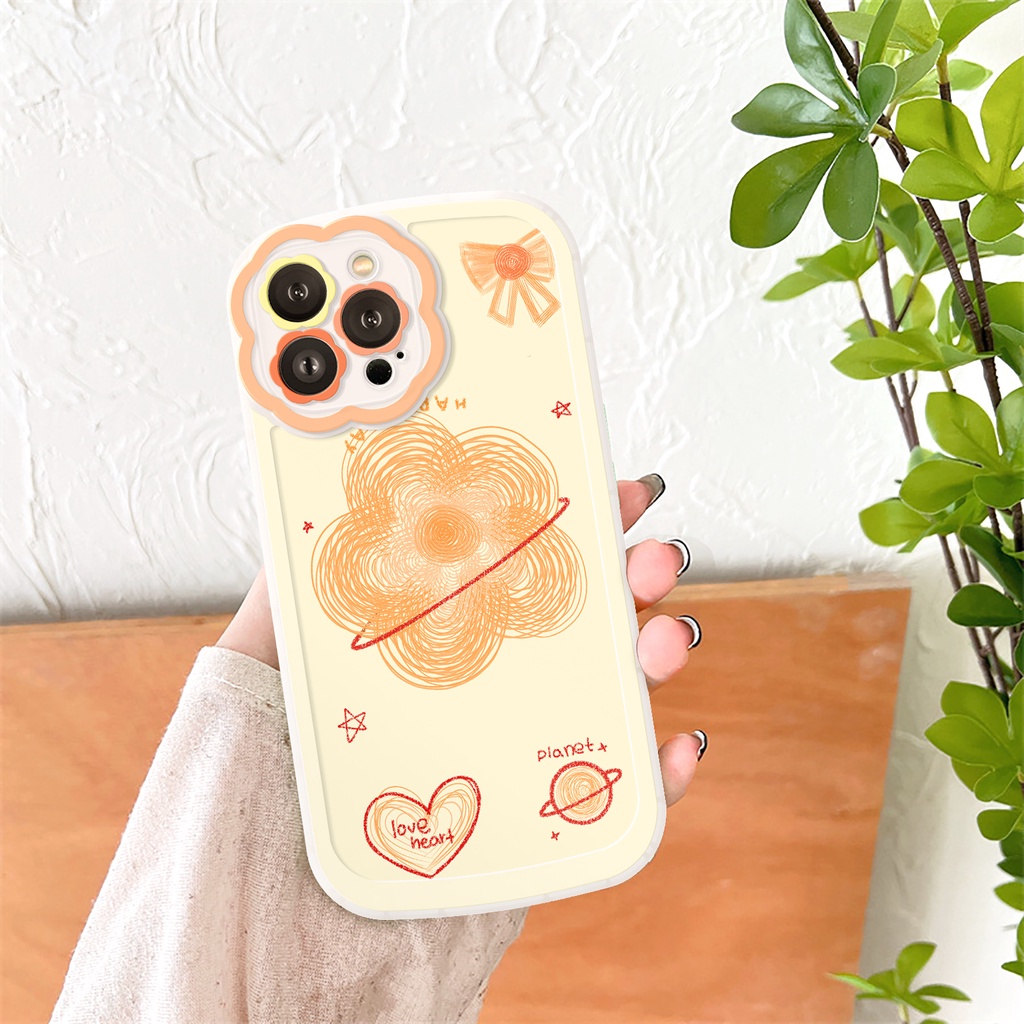 Ốp lưng iphone camera hoa orange planet 6/6plus/6s/6splus/7/7plus/8/8plus/x/xs/11/12/13/14/pro/max/promax/plus/shin/case