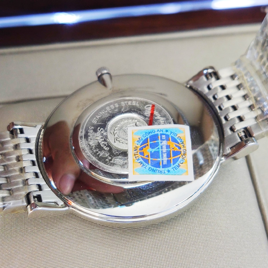 Đồng hồ nữ olympia star opa58012dms-t - đính đá swarovski - ảnh sản phẩm 6