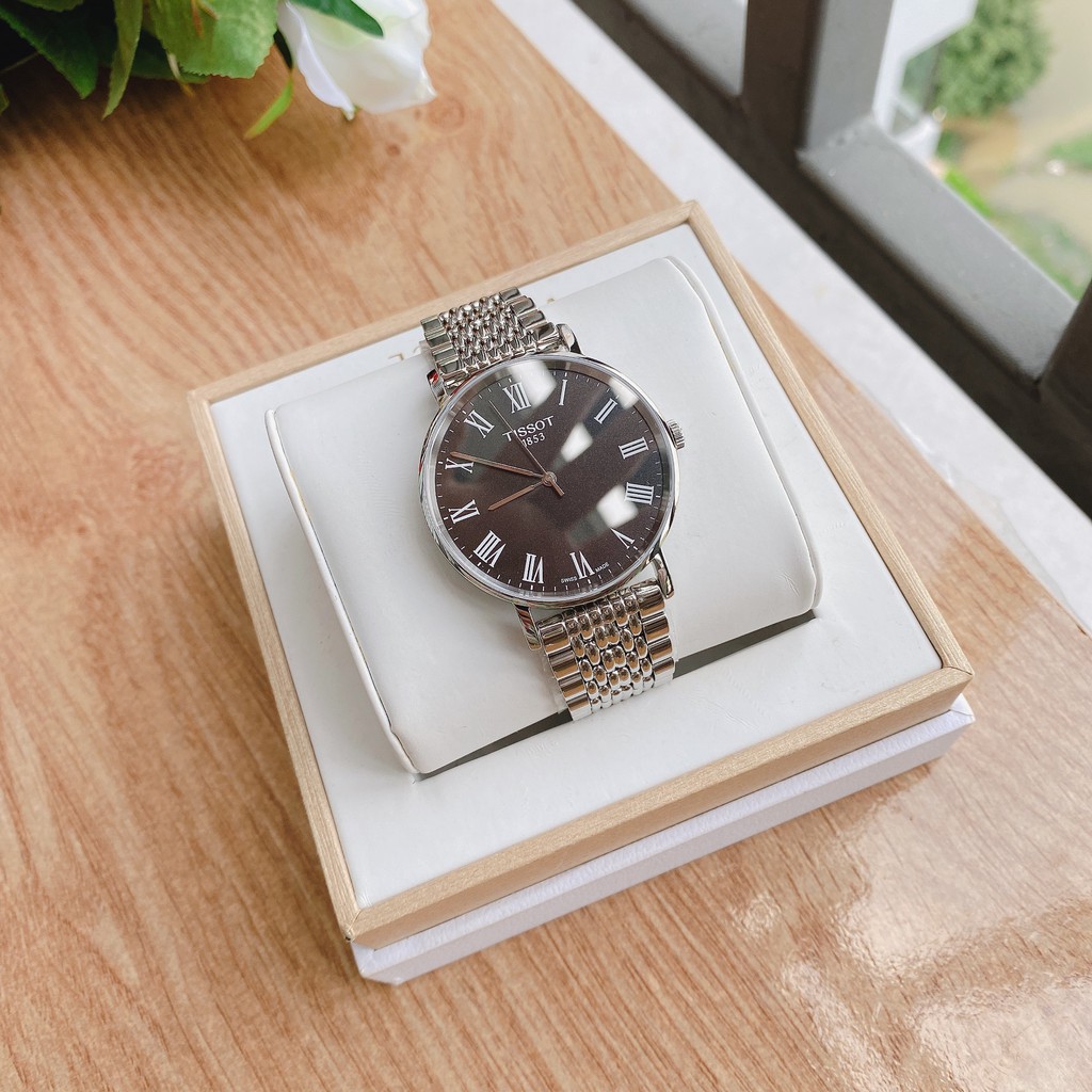 Đồng hồ nam chính hãng Tissot T109.410.11.053.00 - Máy Quartz pin - Kính Sapphire