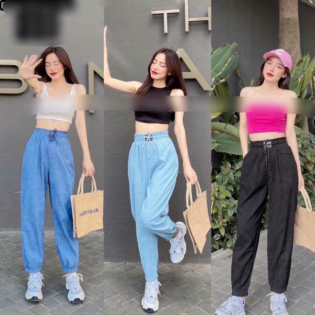 QUẦN UNISEX CHẤT NHUNG MỊN MÁT THỜI TRANG CÁ TÍNH PHOM RỘNG