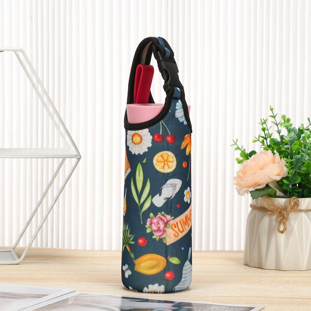 Vỏ Bọc Bình Nước Cách Nhiệt Thiết Kế Nhỏ Gọn Tiện Dụng Cho Dã Ngoại / Thể Thao Ốp