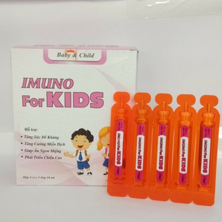 IMUNO FOR KIDS - Tăng sức đề kháng, kích thích ăn ngon dành cho bé