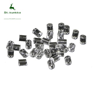 St.kunkka Nút Chặn Bông Tai Bằng Cao Su silicone Hình Hoa (200 Chiếc)