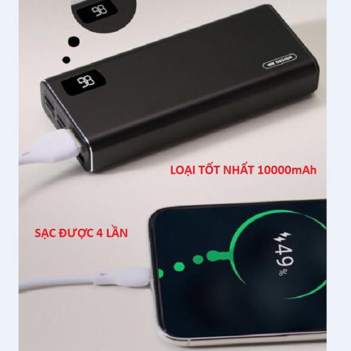 Pin Sạc Dự Phòng Chính Hãng WK Design Model WP-099 Dung Lượng 10000mAh