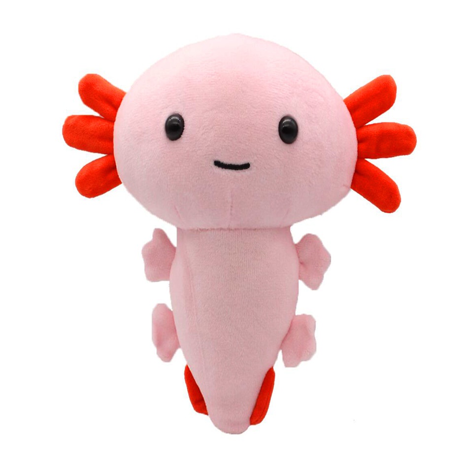 Đồ chơi nhồi bông hình hoạt hình Axolotl đáng yêu