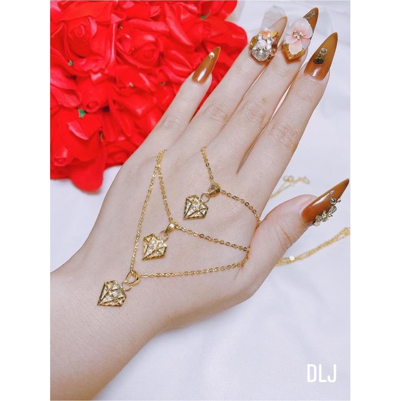 Dây chuyền bạc nữ bibi silver, dây chuyền bạc xinh xắn