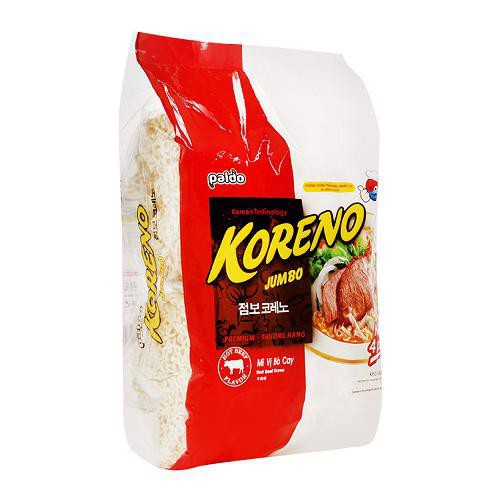 Mì Koreno Jumbo Vị Bò Cay Túi 1 Kg - Hàn Quốc