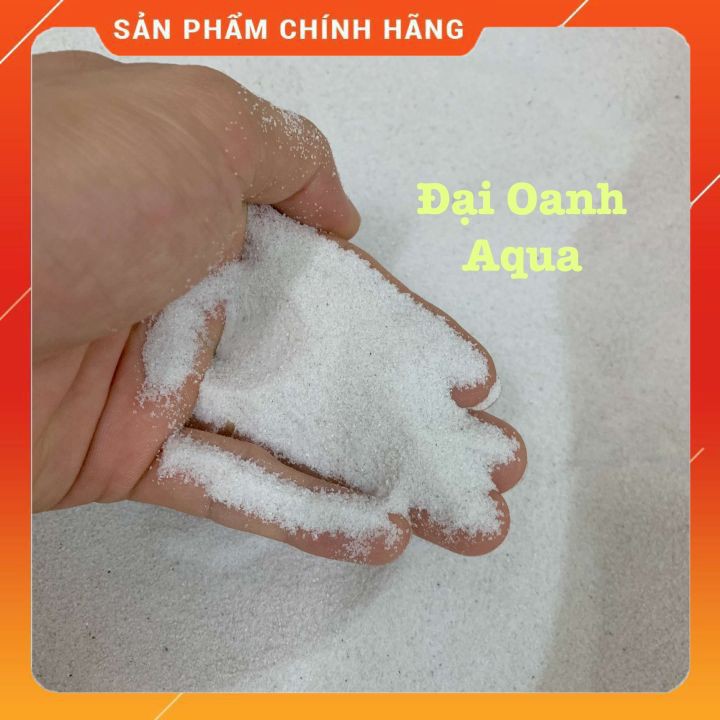 500gr cát trắng trang trí bể cá cảnh,bể thuỷ sinh, chậu cây cảnh