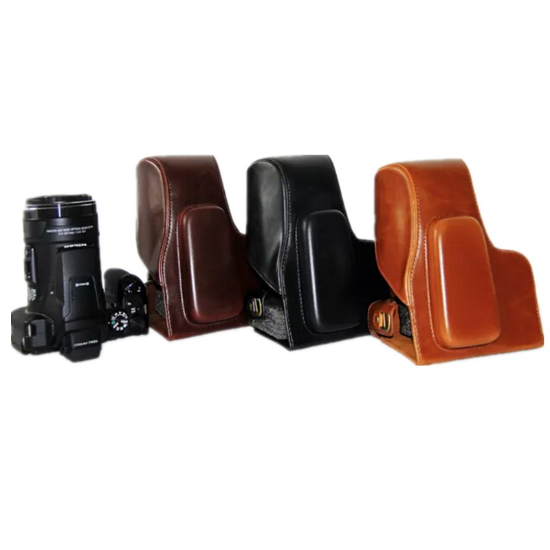 Túi đựng máy ảnh bằng da Pu Nikon COOLPIX P900S P900