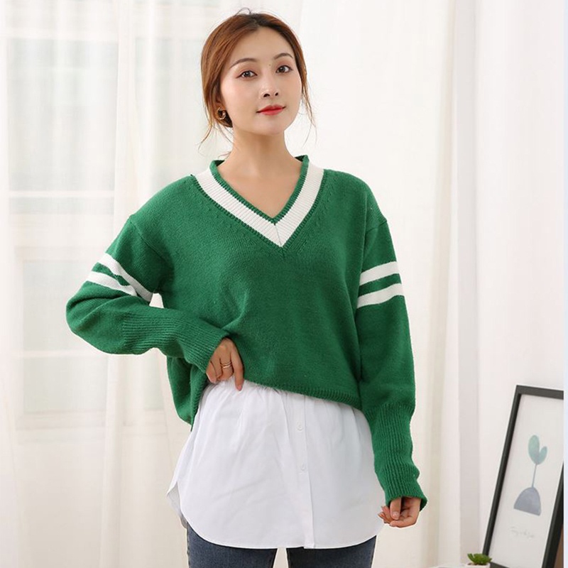 Chân Váy Chữ A Giả Hai Lớp Màu Trơn Lưng Thun Co Giãn Màu Trơn Trang Trí Nút Thời Trang Hàn Quốc Dành Cho Bạn Nữ