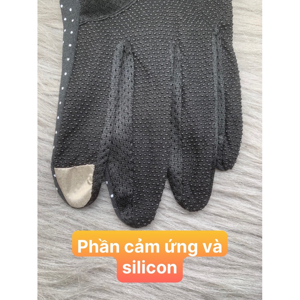 [HCM] ( LOẠI 1 )Găng tay cảm ứng ( sử dụng được điện thoại ) chống nắng chống tia UV Nhật Bản ảnh thật bảo đảm giao đúng