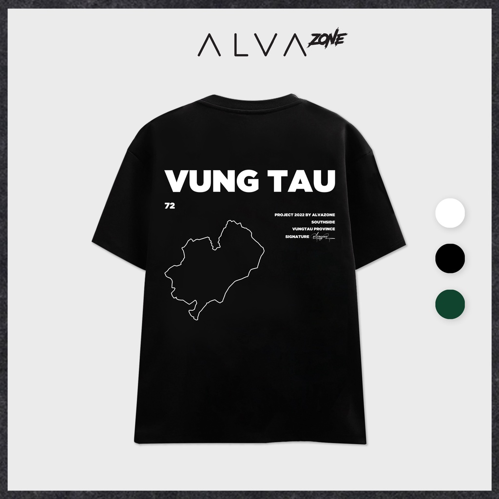 Áo Thun Vũng Tàu LocalBrand Phông Cổ Tròn Tay Lỡ Unisex Nam Nữ Thế Hệ Genz