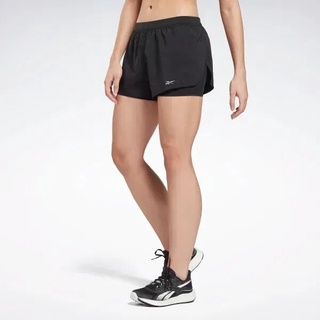 Quần short thể thao nữ chạy bộ reebok running essentials shorts 2-in-1 ft1018