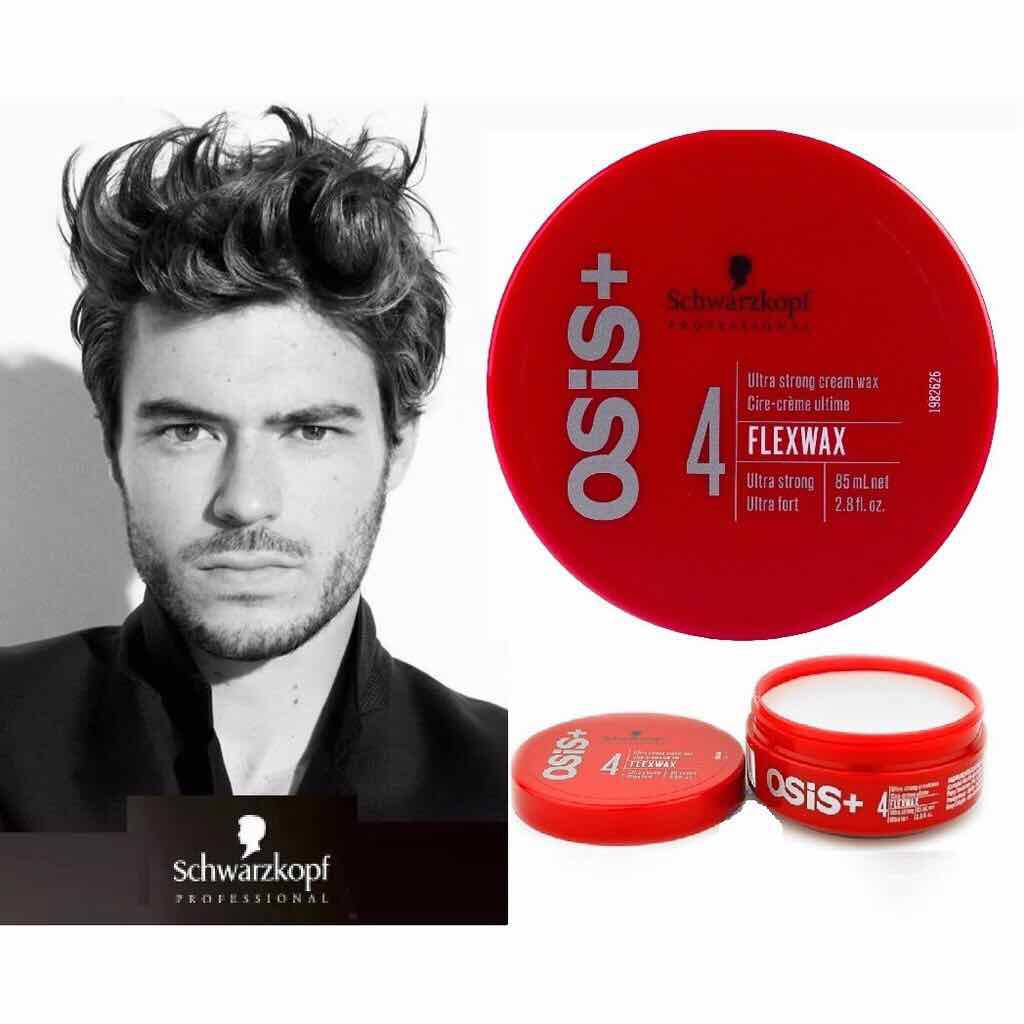 ✅ Hàng_Chính_Hãng_100%✅Sáp vuốt tóc nam Osis+ 4 Flex Wax Schwarzkopf 85g