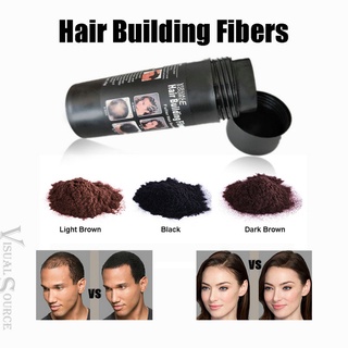 [Hàng mới về] Phấn phủ làm dày tóc tự nhiên sợi keratin che phủ đầu hói dành cho cả nam và nữ